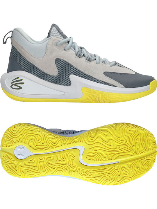 Curry 3Z 25 SDE Χαμηλά Μπασκετικά Παπούτσια Γκρι