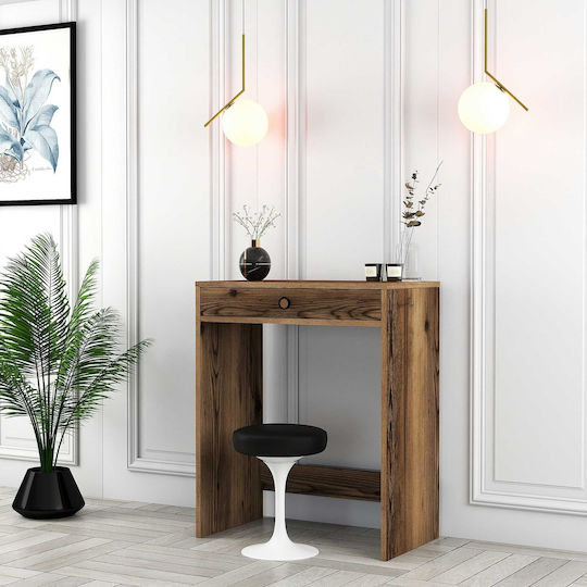 Μίνι Τραπέζι Μακιγιάζ Καρυδιά Καρυδιά 70x84x71cm Μίνι Τραπέζι Μακιγιάζ Καρυδιά Καρυδιά 70x84x71cm