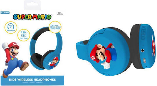OTL Core Căști Audio Wireless Cu Fir On Ear Cu 10 Ore Autonomie Super Mario