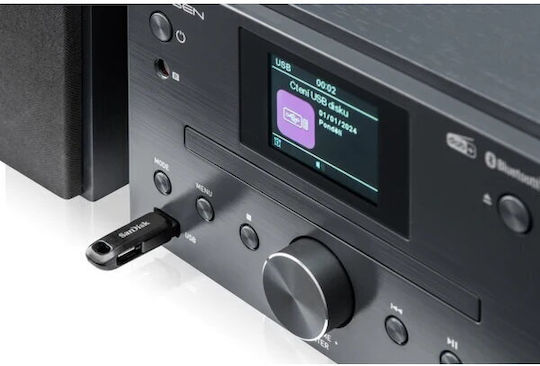 GoGEN Ηχοσύστημα 2.0 MSC472BTDAB 30W με CD Player και Bluetooth Μαύρο