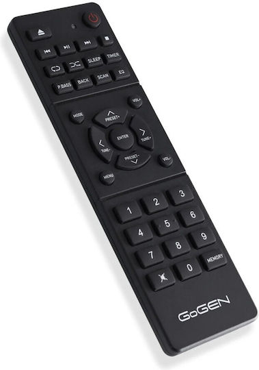 GoGEN Ηχοσύστημα 2.0 MSC472BTDAB 30W με CD Player και Bluetooth Μαύρο