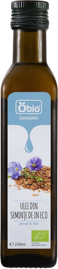 Organic Flaxseed Oil 250ml Obio