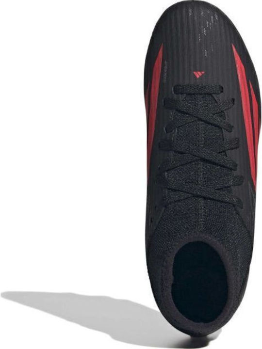 adidas F50 Club Ποδοσφαιρικά Παπούτσια με Τάπες FG/MG Μαύρα