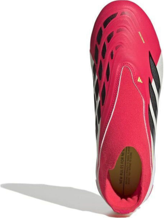 adidas Predator League Ll Ποδοσφαιρικά Παπούτσια με Τάπες FG Κόκκινα
