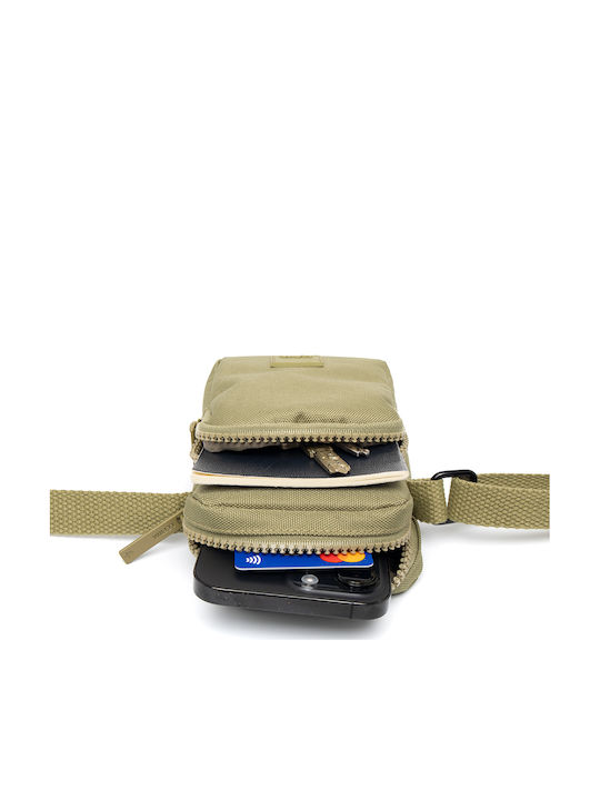 Herrentasche Schulter / Crossbody Khaki