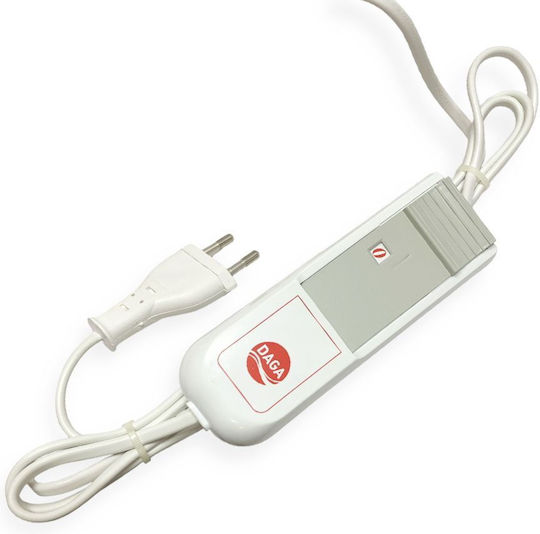Daga Elektrische Wärmflasche Schulter/Hals Weiß 40x15cm