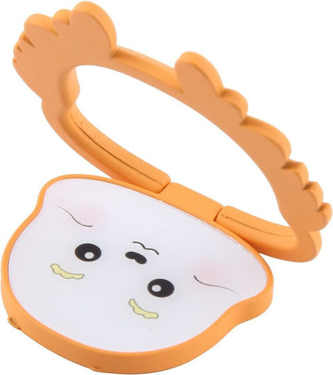 Universal Cartoon Dragon Μεταλλικό Ring Holder Orange