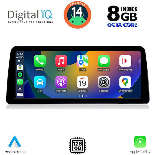 Digital IQ Ηχοσύστημα Αυτοκινήτου για BMW X3 (G01) 2018 (Bluetooth/USB/WiFi/GPS/Apple-Carplay/Android-Auto) με Οθόνη Αφής 10.25"