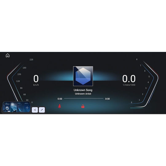 Digital IQ Ηχοσύστημα Αυτοκινήτου για BMW X3 (G01) 2018 (Bluetooth/USB/WiFi/GPS/Apple-Carplay/Android-Auto) με Οθόνη Αφής 10.25"