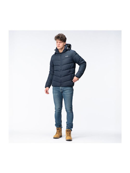 Winter Jacket Puffer Blue