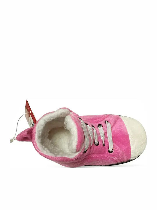 Kinderhausschuhe Stiefel Rosa