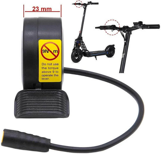 Ewheel Gas Brake Lever E-scooter/e-bike 3 Pins Waterproof Connector Eas-001