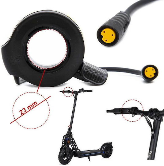 Ewheel Gas Brake Lever E-scooter/e-bike 3 Pins Waterproof Connector Eas-001