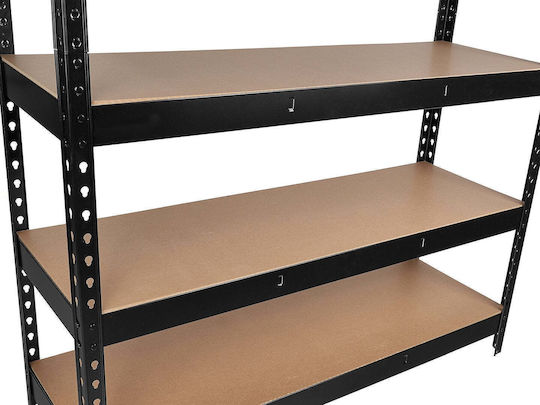 Метален Рафт с 5 Нива 180x120x40см 280кг