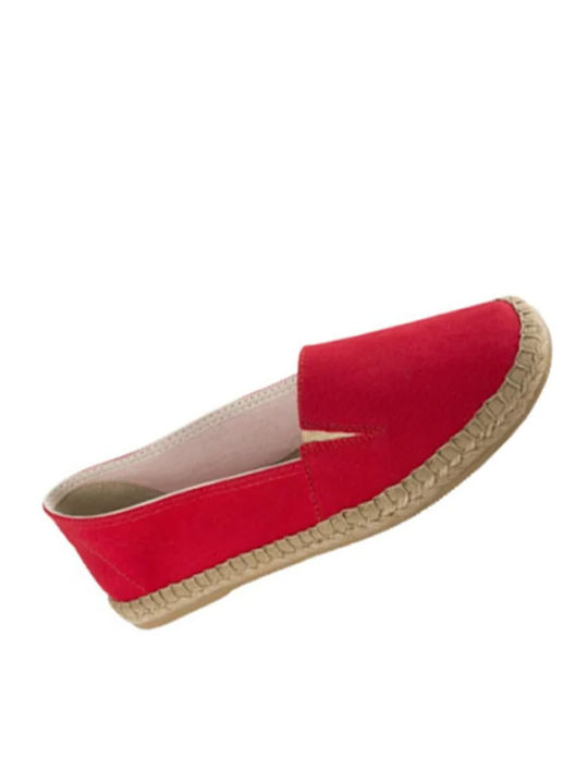 Corfu Damen Espadrilles in Rot Farbe