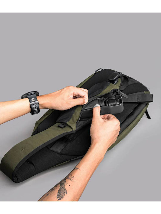 Herrentasche Schulter / Crossbody Grün