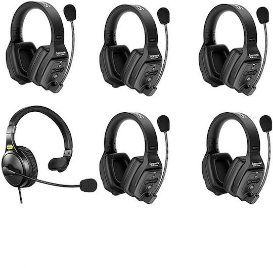 Saramonic Sistem Interfon Wireless Saramonic Witalk Wt6d 6 Persoane Full-duplex 1.9ghz Dual-ureche