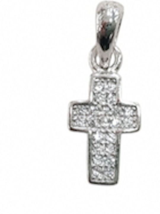 Silberkreuz mit Kette Zirkon Silver925 Silberkreuz mit Kette Zirkon Silver925