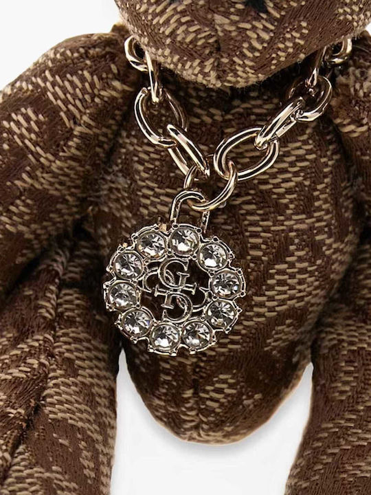 Guess Keyring Teddy Beige