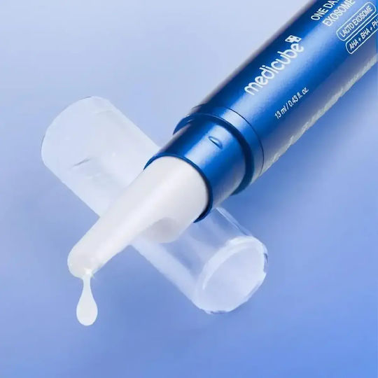 Medicube One Day Exosome Shot Pore Soothing Ampoule Serum For Face With Niacinamide & Peptides For Brightening & Firming 13ml