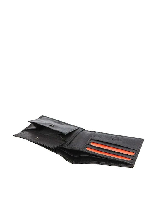 Leather Men's Wallet Classic with RFID Black