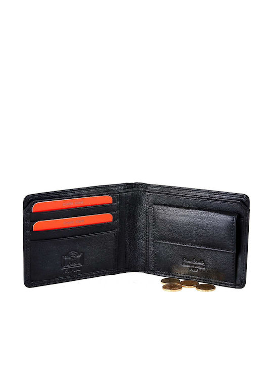 Кожен Мъжки Портфейл с RFID Черен