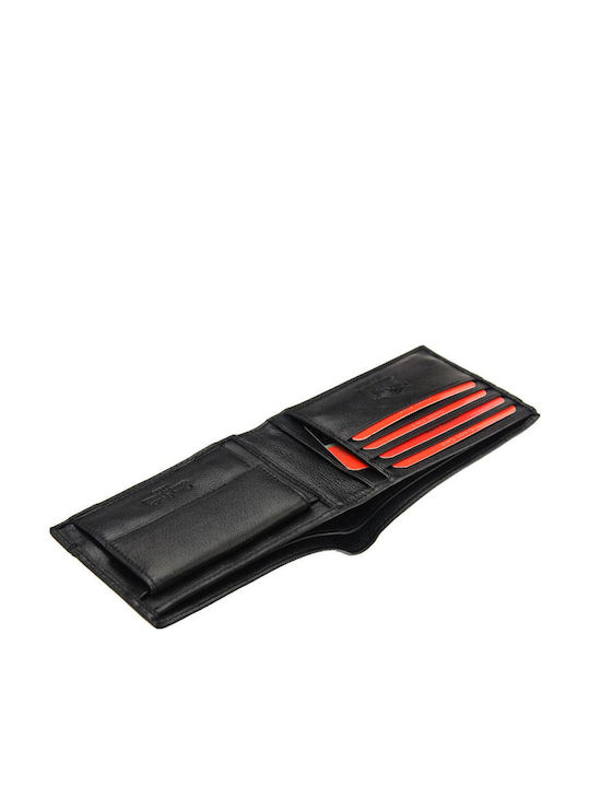 Leather Men's Wallet Classic with RFID Black