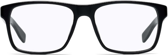 Boss Men's Black Prescription Eyeglass Frame 0203 7le