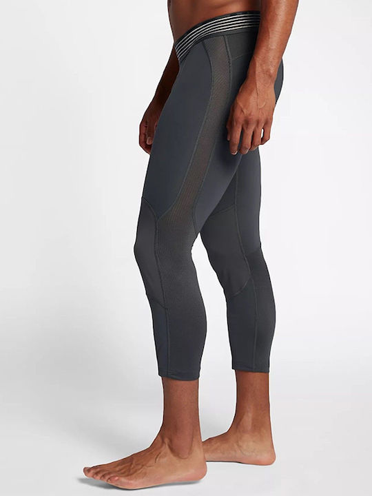 Nike Pro Ανδρικό Αθλητικό Κολάν Capri Μαύρο Nike Pro Ανδρικό Αθλητικό Κολάν Capri Μαύρο