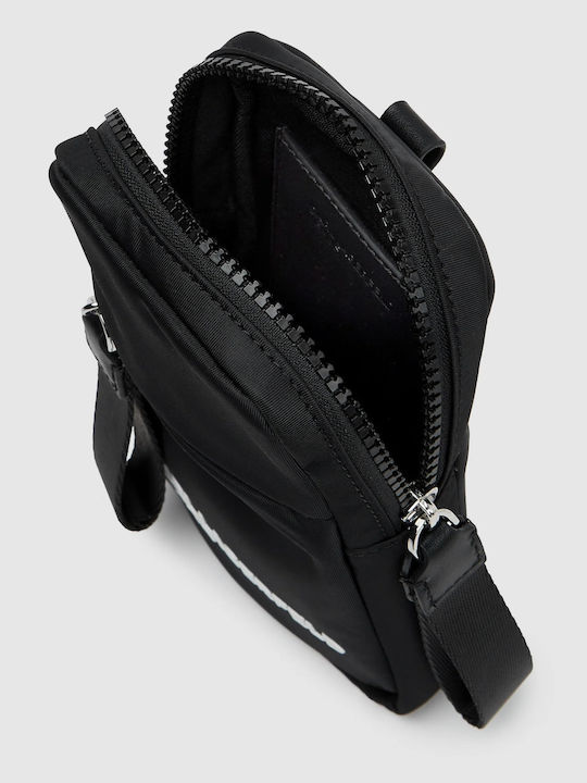 Herrentasche Schulter / Crossbody Schwarz