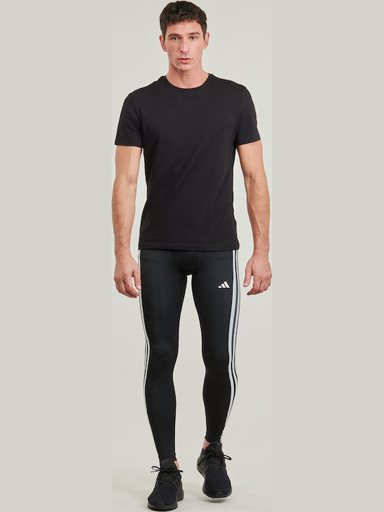adidas Techfit Men's Sports Long Leggings Black