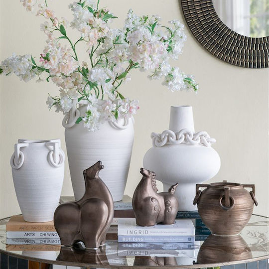 Artekko Decorative Vase Candia Gold 20.5x18x20.5cm