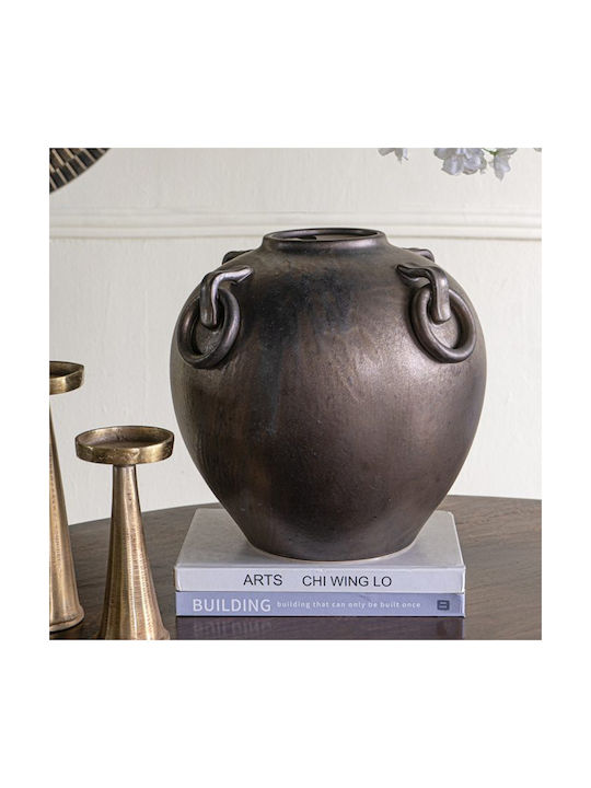Artekko Decorative Vase Candia Gold 29x29x31cm