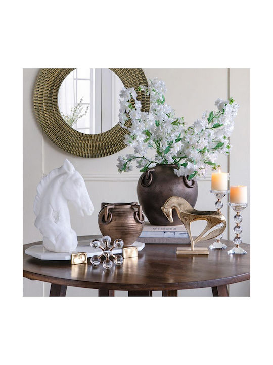Artekko Decorative Vase Candia Gold 29x29x31cm