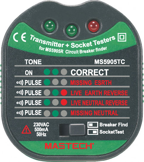 Mastech Ανιχνευτής Τάσης MS5905RTD
