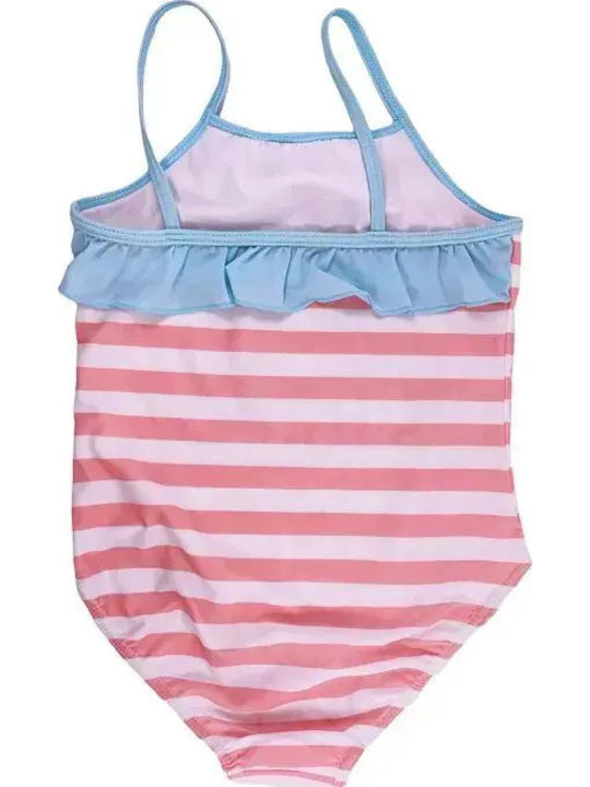 Disney Winnie The Pooh Παιδικό Μαγιό Ολόσωμο White, Pink, Blue