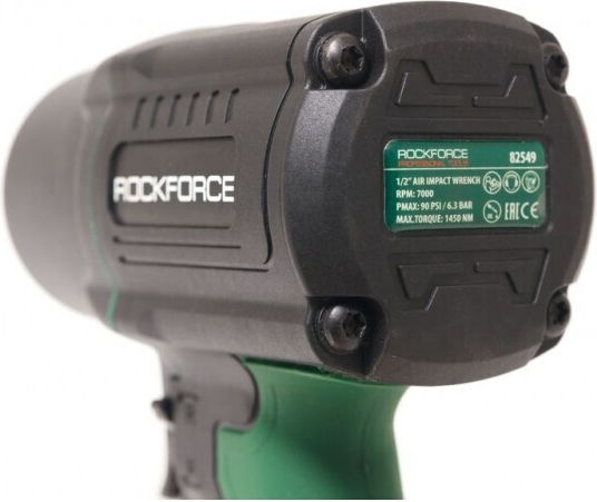 Пневматичен Ударен Ключ Къс Вретено 1450 Nm 1/2″ Rockforce Гедоре Куфар