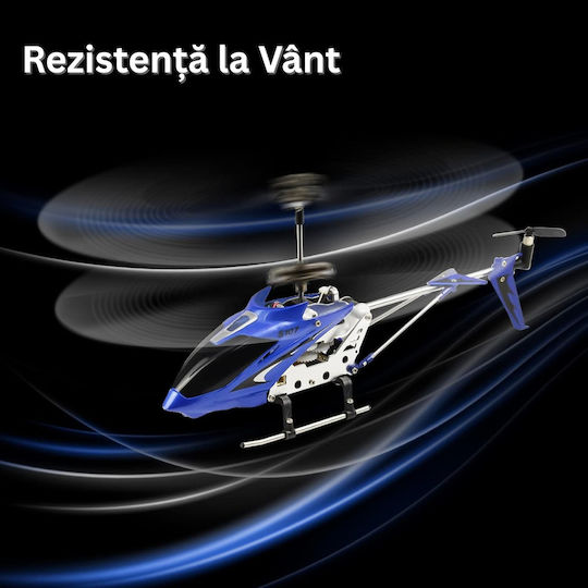 Teleghidat Elicopter Albastru