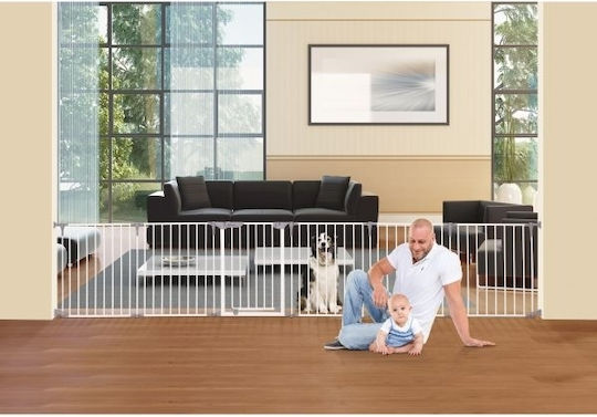 Dreambaby Metal Security Door in White Colour 380cm