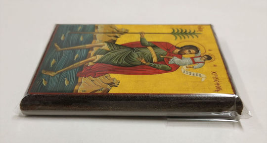 Christening Favor with Religious Icon made of Wood 50pcs
