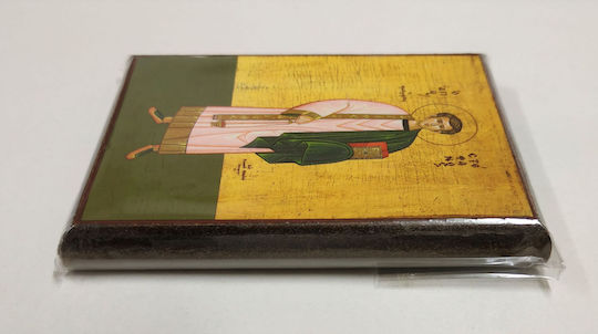 Christening Favor with Religious Icon made of Wood 50pcs