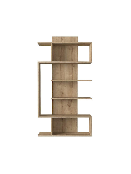 Bibliothek Jade Natural Chipboard/Melamine 90x22x172cm