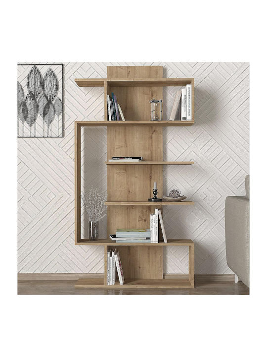 Bibliothek Jade Natural Chipboard/Melamine 90x22x172cm