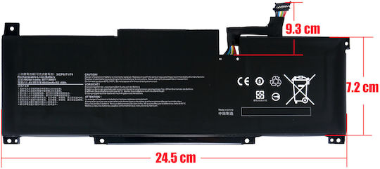 Συμβατή Μπαταρία για MSI MSI Modern 15 A10, A10M, A10RAS, A10RB, A11M με 4600mAh