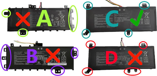 Съвместима Батерия за Asus VivoBook Asus VivoBook X515JA, BQ822T, BQ1997W, BQ2627W, BQ3018, WB302T, 212.V15BB, BQ2625W, BQ721W с 4050mAh