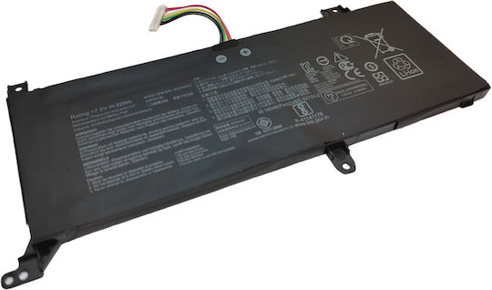 Съвместима Батерия за Asus VivoBook Asus VivoBook X515JA, BQ822T, BQ1997W, BQ2627W, BQ3018, WB302T, 212.V15BB, BQ2625W, BQ721W с 4050mAh
