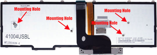Laptop Keyboard Lenovo Thinkpad P50 P51 P70 P71 00pa370 00pa247 00xh726 00xh720 00xh715 00pa339 00pa407 00pa298 00pa296 US Backlight Pointer Black Code 41004usbl