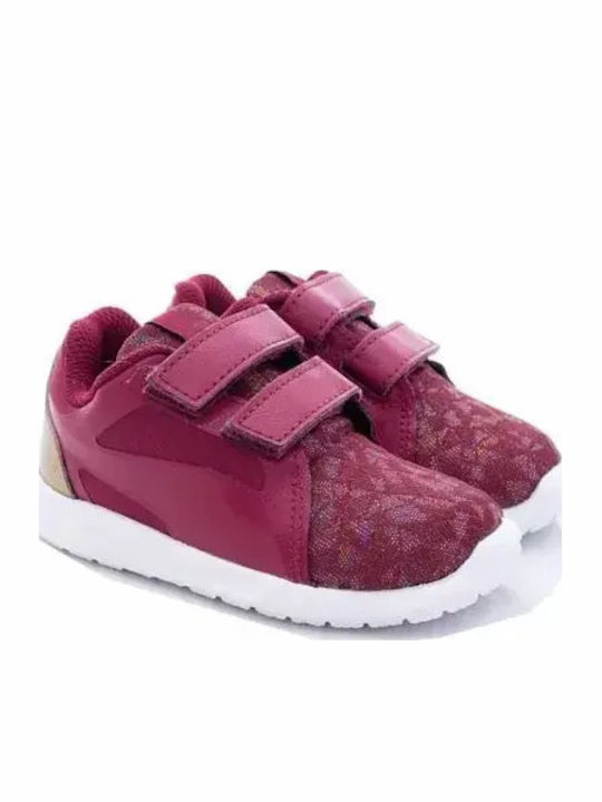 St Trainer Evo Gleam V Детски Маратонки с Велкро Бордо