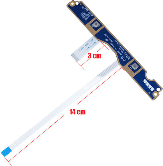 Touchpad Mouse Button Board Laptop Hp Pavilion 15-g 15-g000 15-g100 250 G3 15-r 15-s 256 G3 749651-001 Ls-a992p M455mkj32l01 Nbx0001jv00 Zso51 Flex Cable Code 1-brd161
