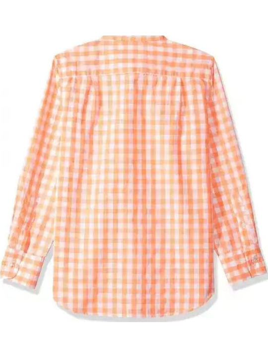 Kinder Hemd Langarm Orange